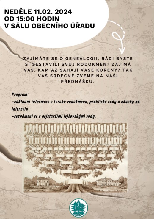 Přednáška o rodokmenech
