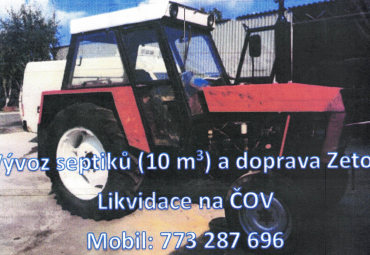 Vývoz septiků Vývoz septiků